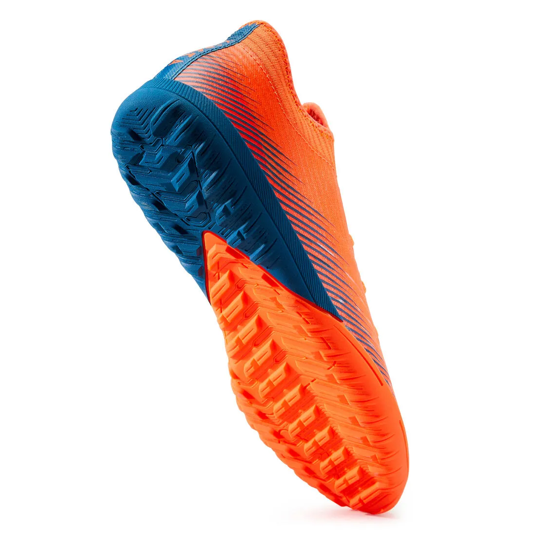 Kids' Lace-Up Football Boots CLR Turf TF