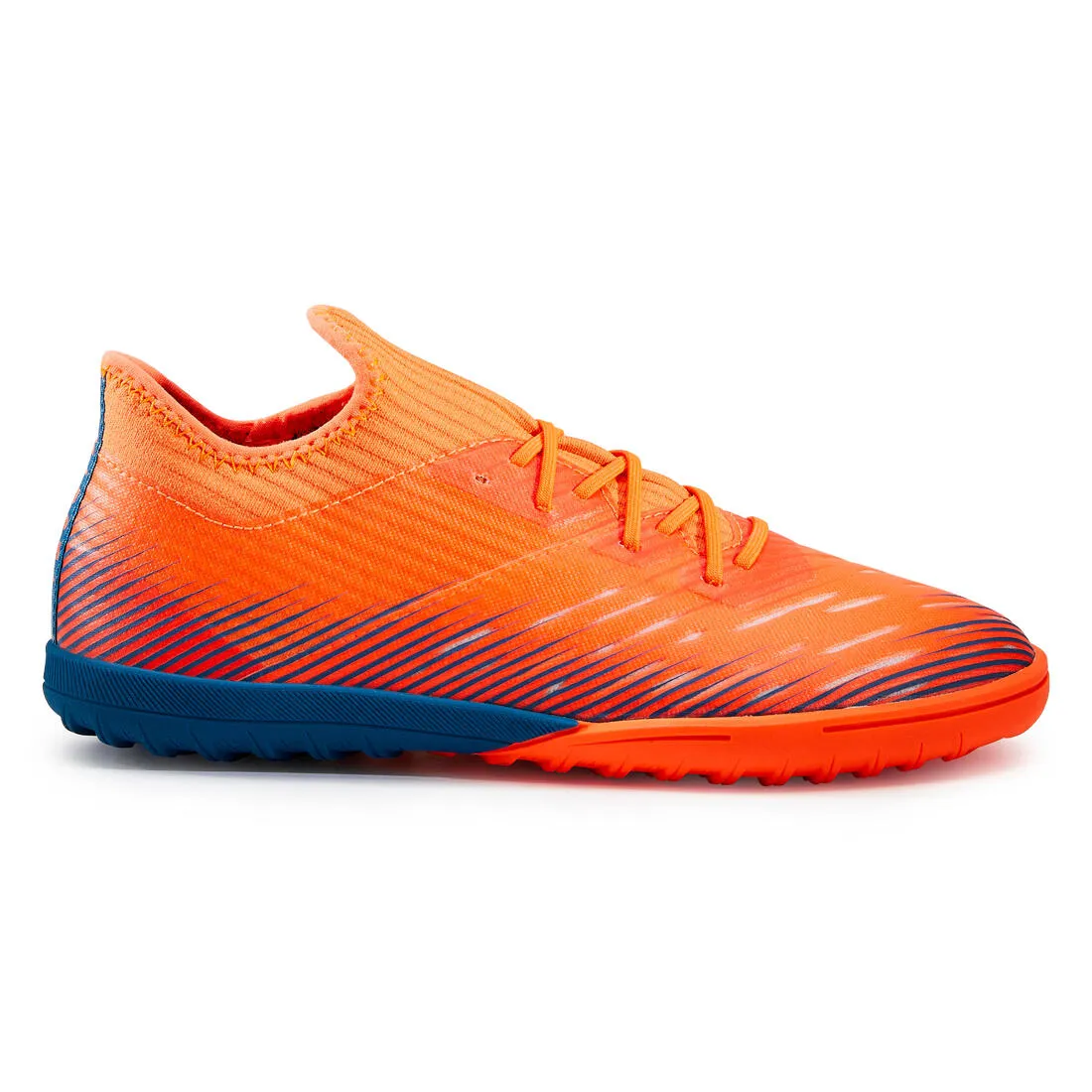 Kids' Lace-Up Football Boots CLR Turf TF