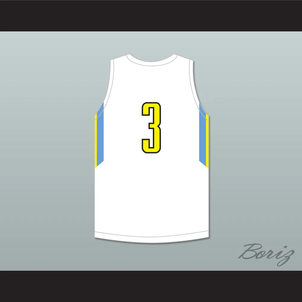 Kostas Antetokounmpo 3 Playground Elite AAU White Basketball Jersey 1