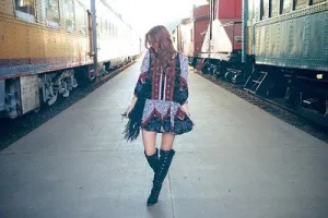 Lace Up Long Motorcycle Boots Women  Over-the-knee Boots Genuine Leather Tall Boots Women High Heels Botas De Caballo
