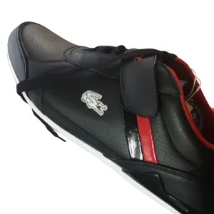 Lacoste Men's Rippon Puo US SPM Black/Red Sneakers