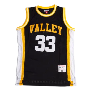 LARRY BIRD HIGH SCHOOL YOUTH BASKETBALL JERSEY (BLACK)