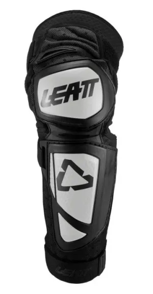 LEATT KNEE GUARD EXT WHITE/BLACK JUNIOR