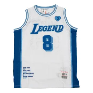 LEGEND MAMBA BASKETBALL JERSEY (WHITE)