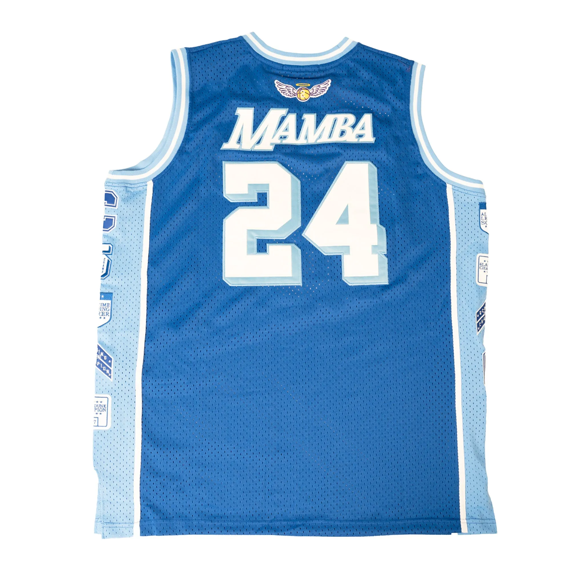 LEGEND MAMBA PATCH BASKETBALL JERSEY (ROYAL/SKY BLUE)