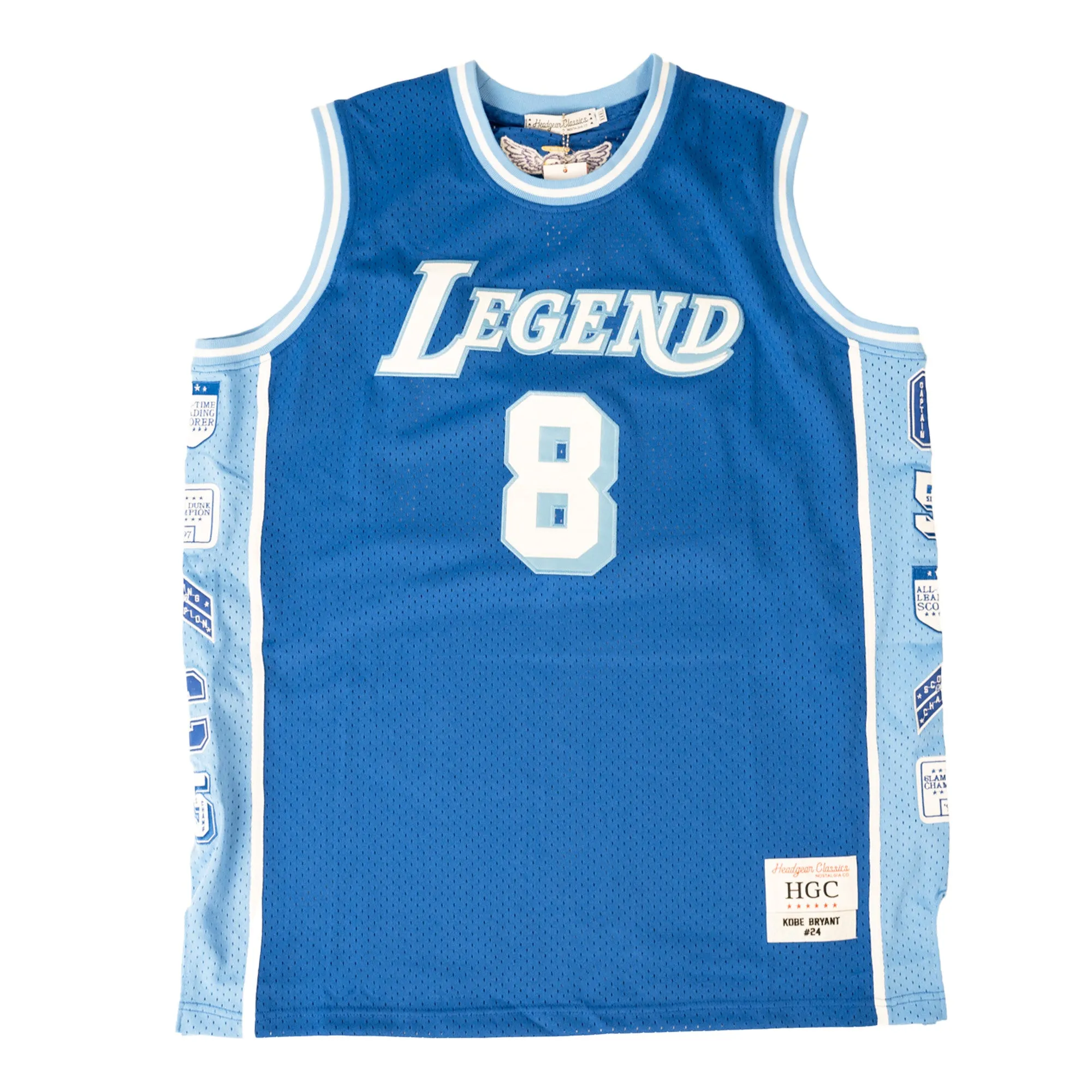 LEGEND MAMBA PATCH BASKETBALL JERSEY (ROYAL/SKY BLUE)