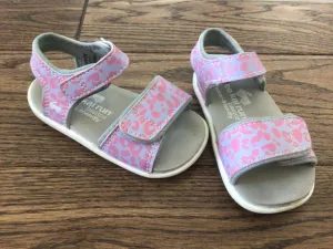 Leopard Velcro sandals-5