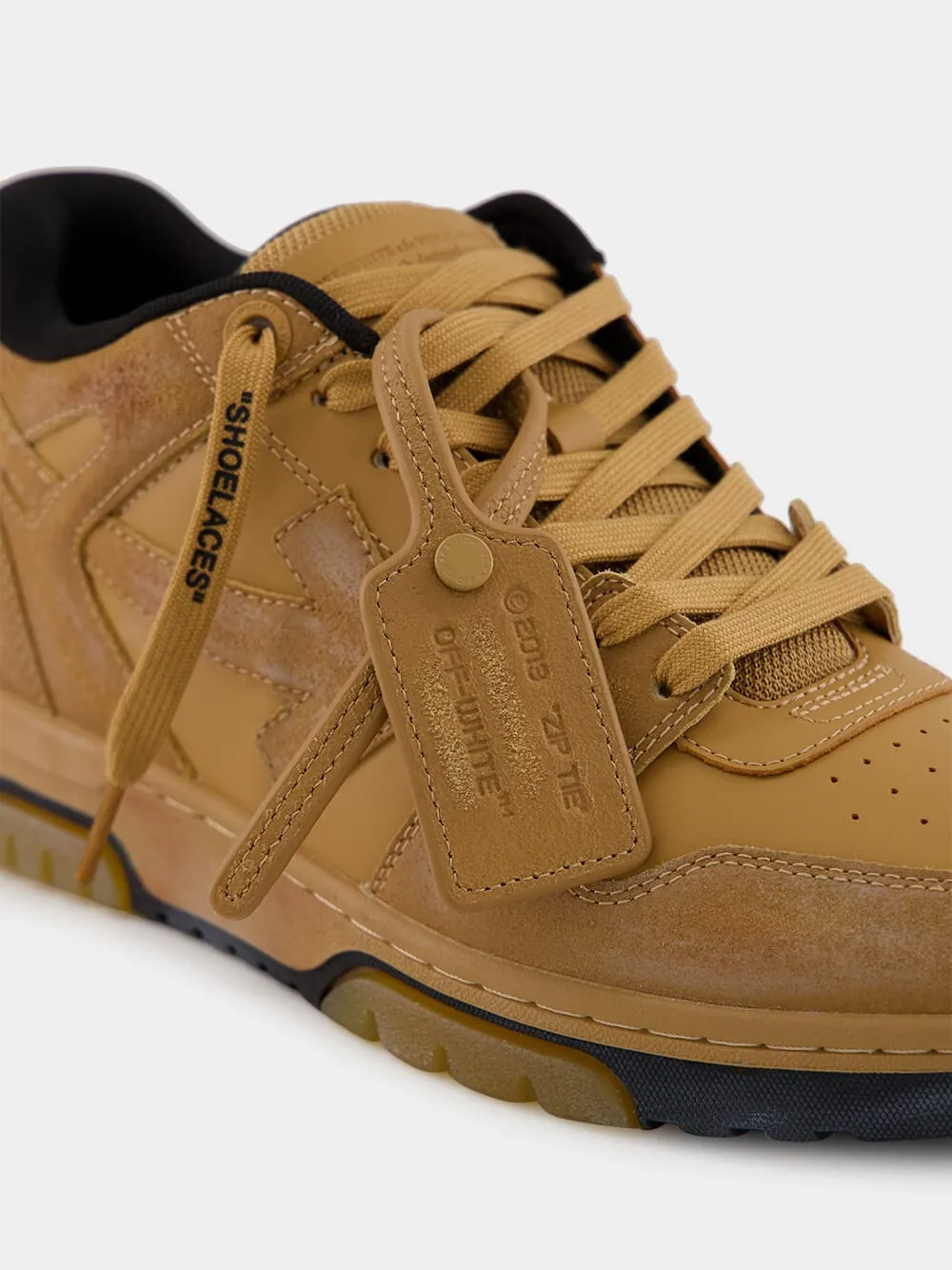 Light Brown Out Of Office Suede Sneakers
