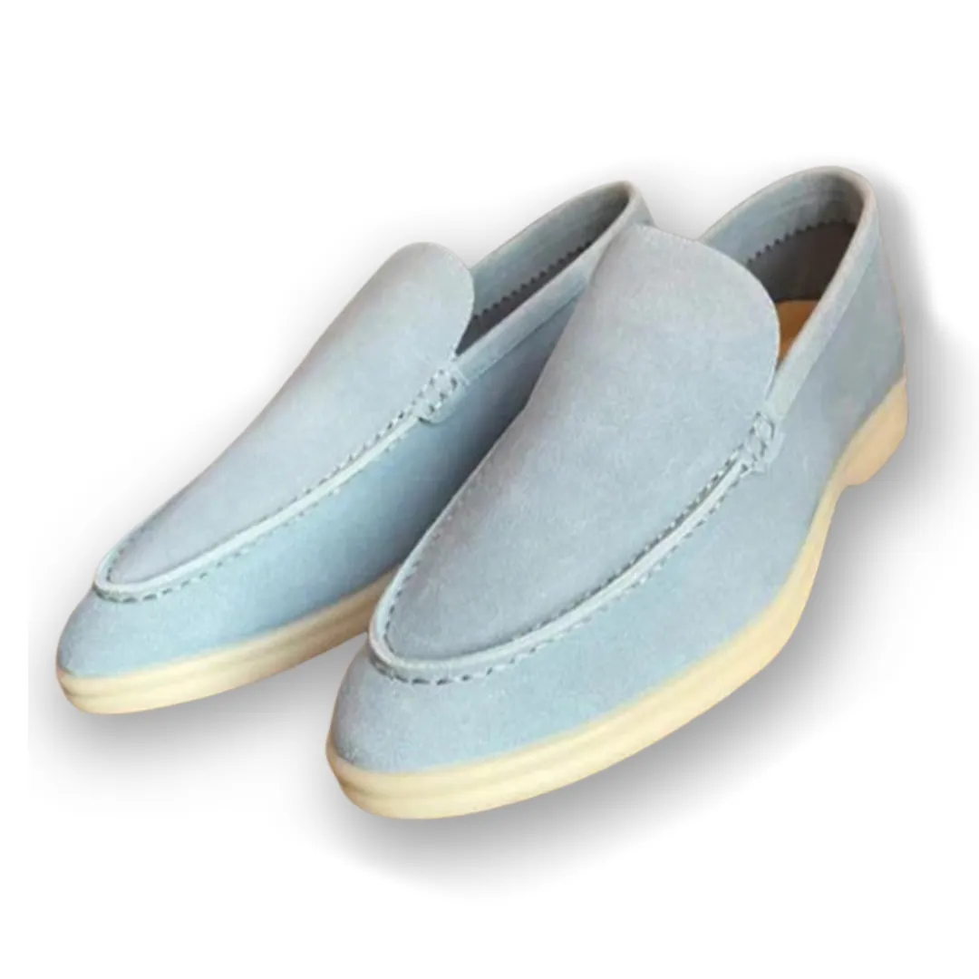 Loafer aus Wildleder mit Naht für Herren