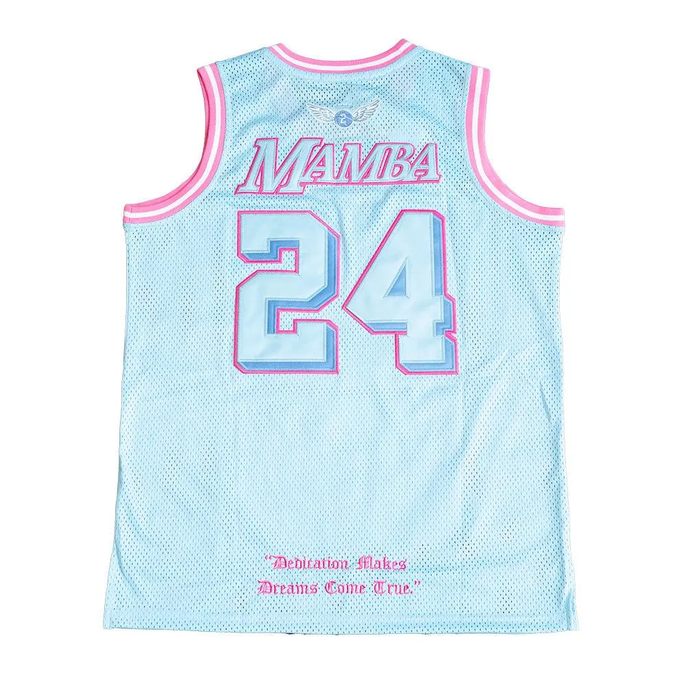 LOS ANGELES MAMBA BASKETBALL JERSEY (LIGHT BLUE)