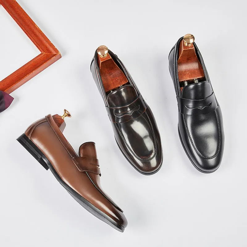 Luciano Couture Penny Loafers