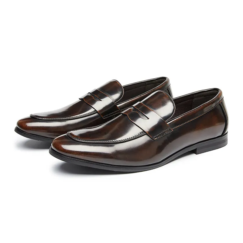 Luciano Couture Penny Loafers