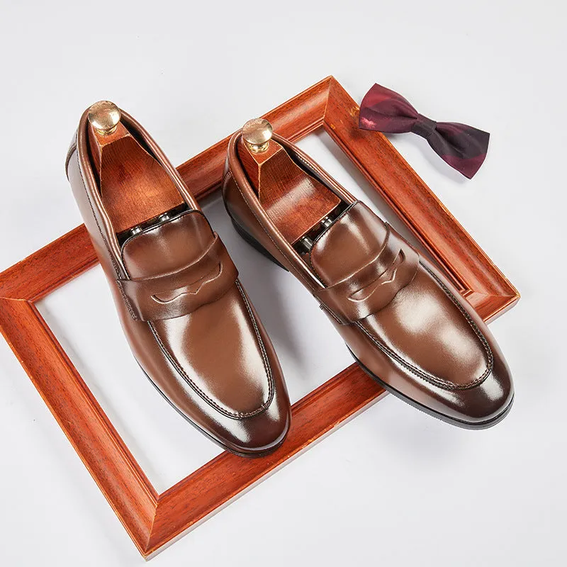 Luciano Couture Penny Loafers