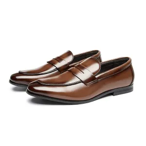 Luciano Couture Penny Loafers