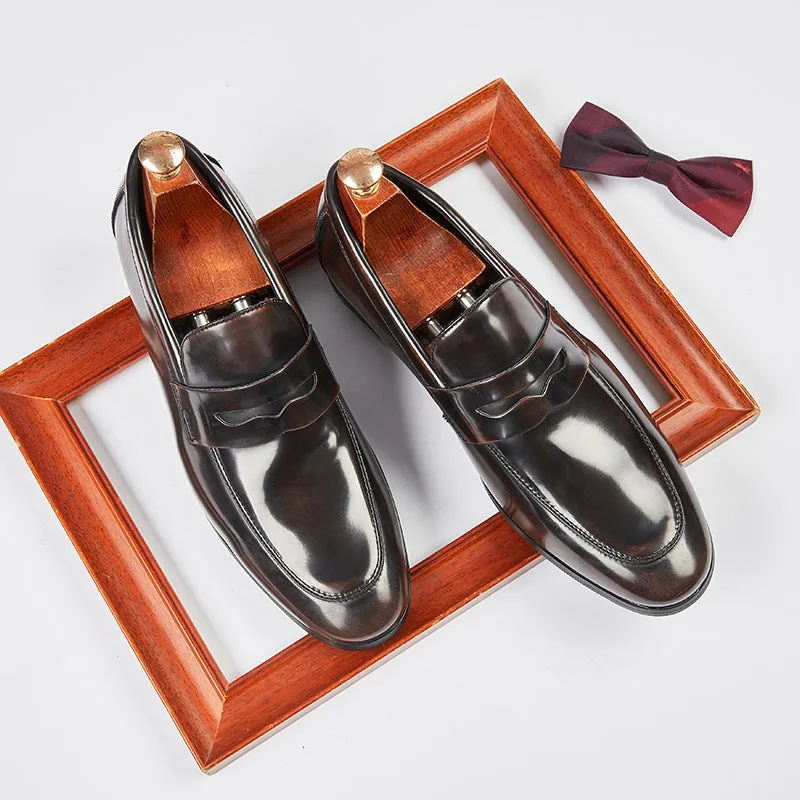Luciano Couture Penny Loafers