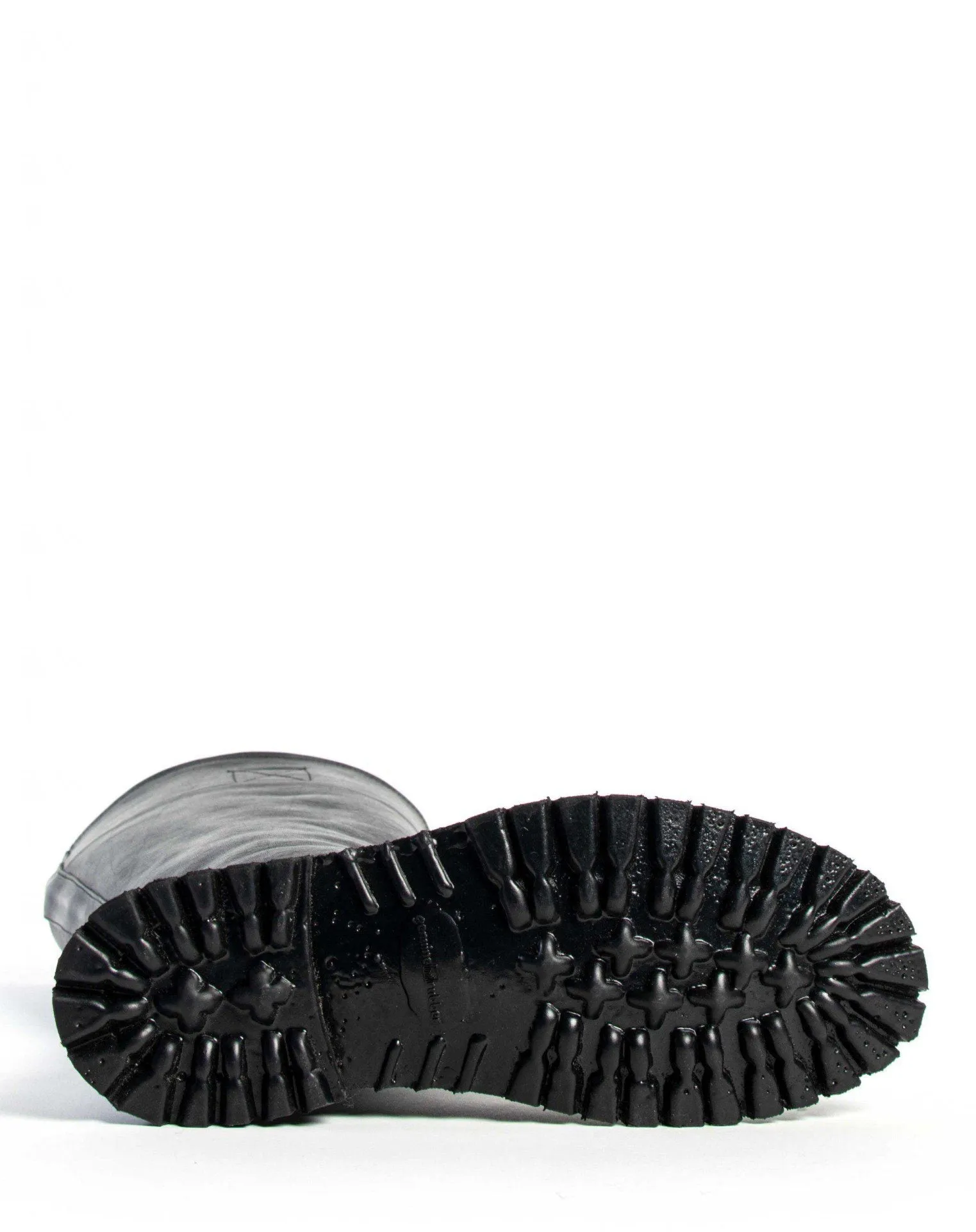 M-ENGY Black Leather Boots