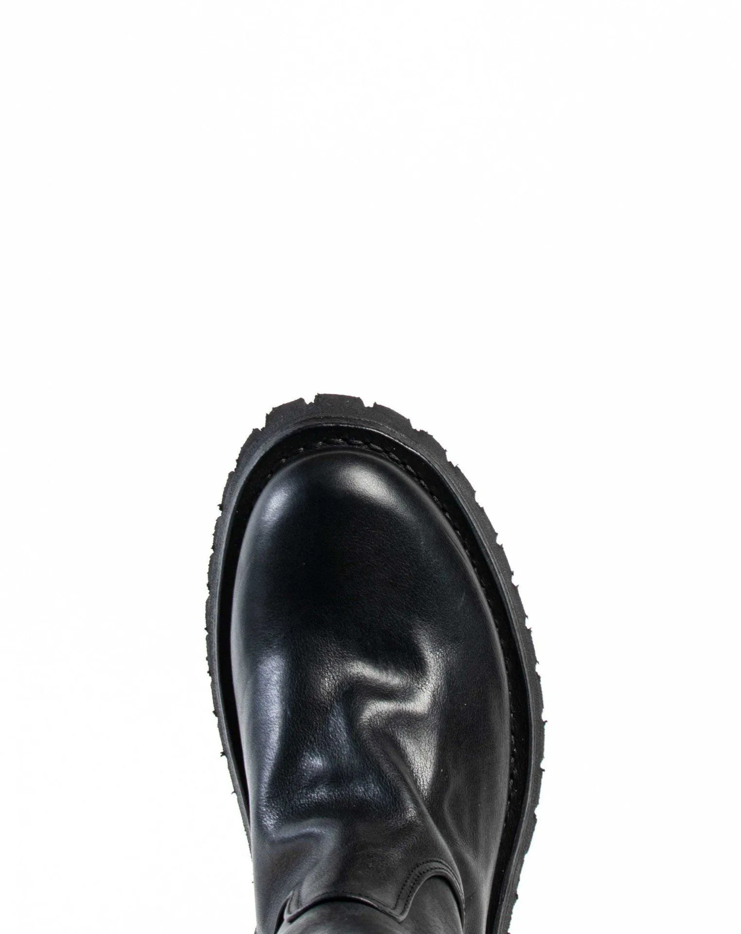 M-ENGY Black Leather Boots