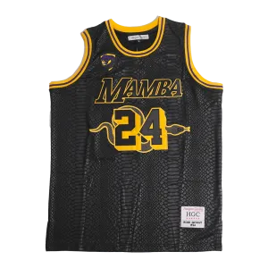 MAMBA BASKETBALL JERSEY (BLACK/GOLD)