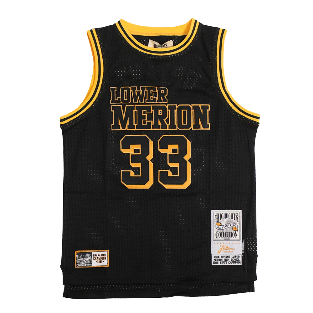 MAMBA HIGH SCHOOL BASKETBALL CITY JERSEY (BLACK)