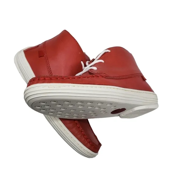 Marc Joseph | NIB West Houston Bootie Coral Napa Lace Up Leather Boots Girl 12.5
