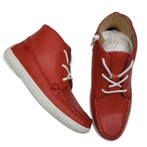 Marc Joseph | NIB West Houston Bootie Coral Napa Lace Up Leather Boots Girl 12.5