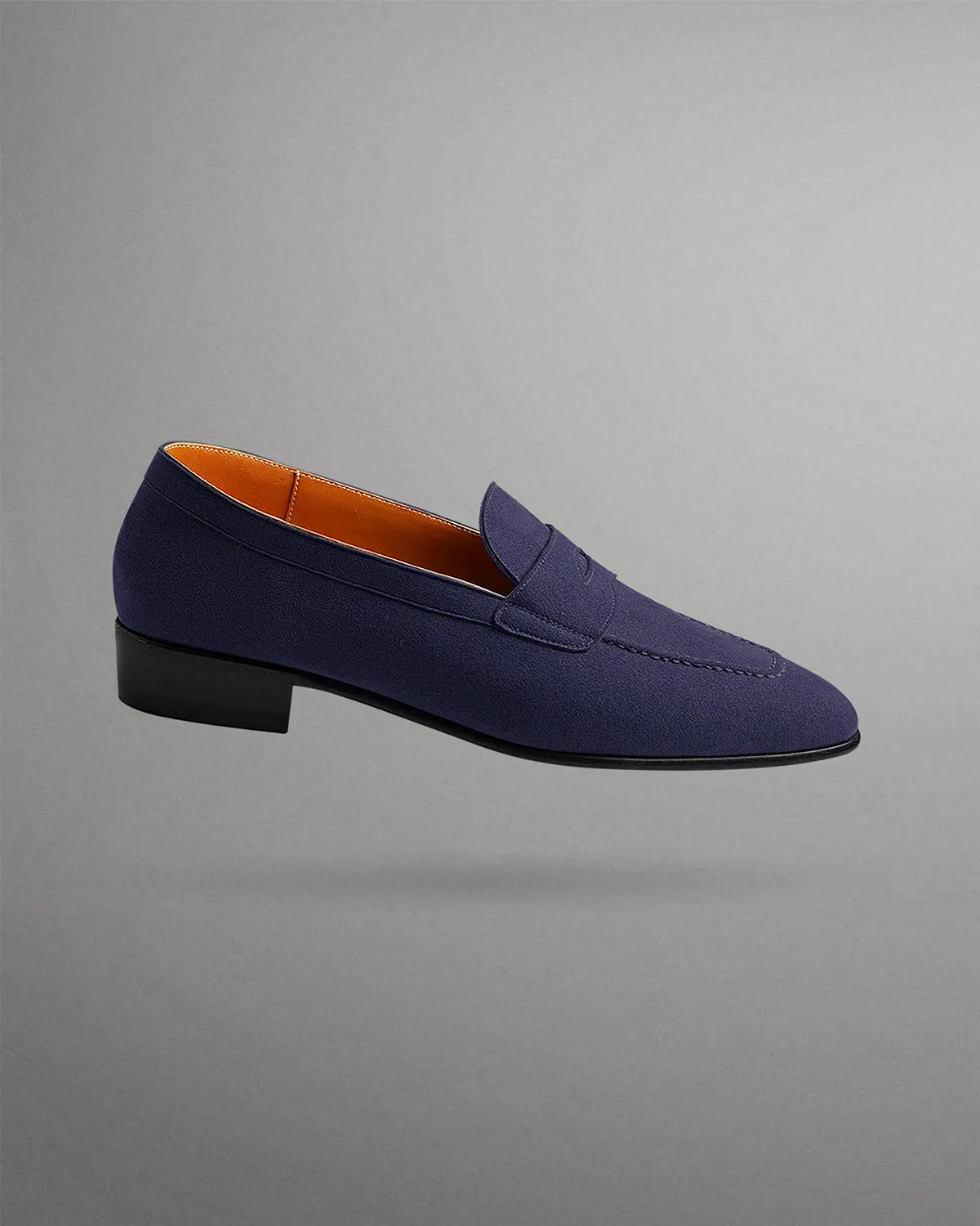 Mason and Smith Ready To Wear - Haru Leather Loafer Navy Suede