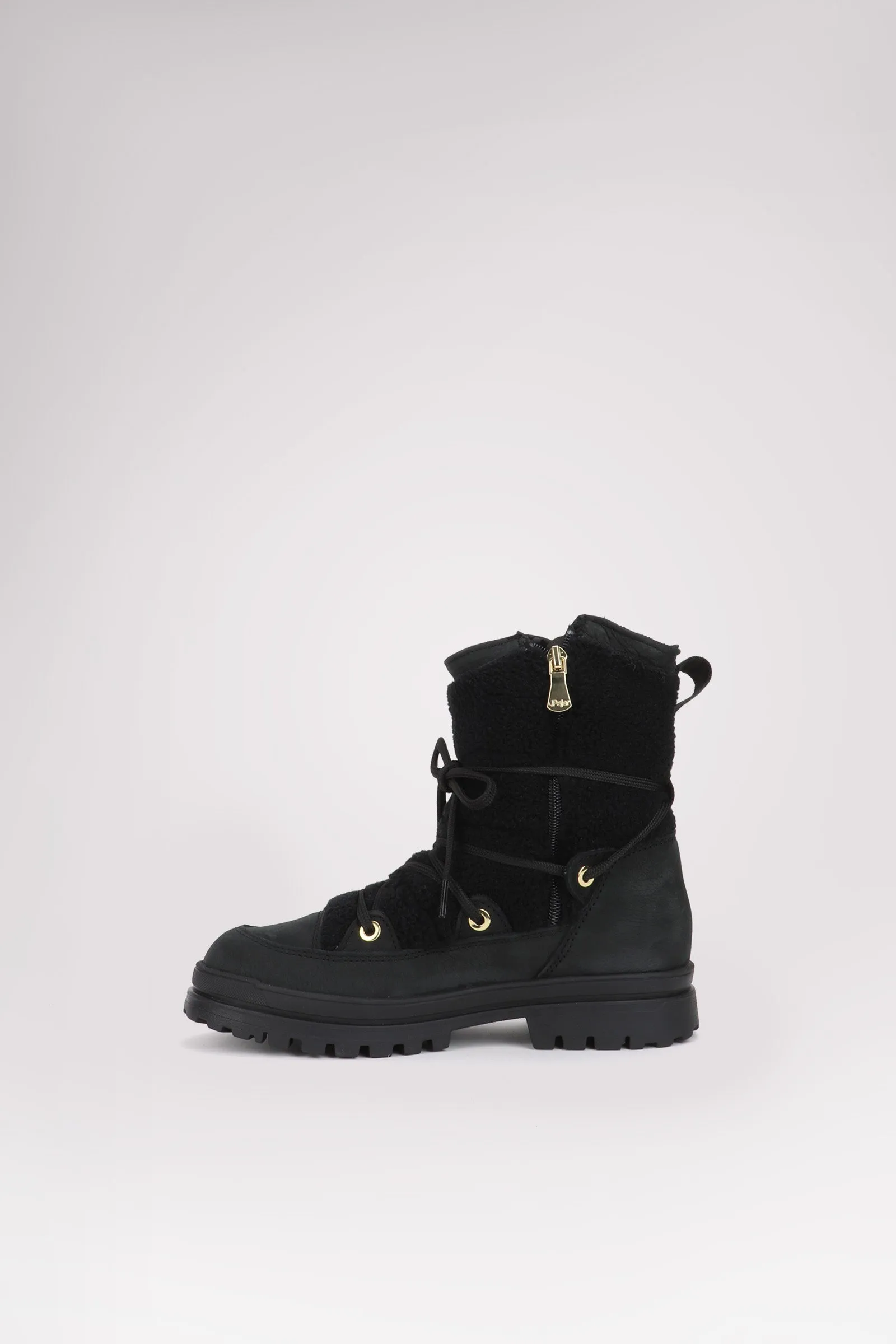 Maxine Women's Lace Up Boot w/inside zip and Ice-Gripper