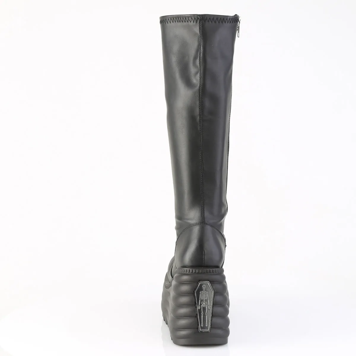 MORTE-300  Black Vegan Leather