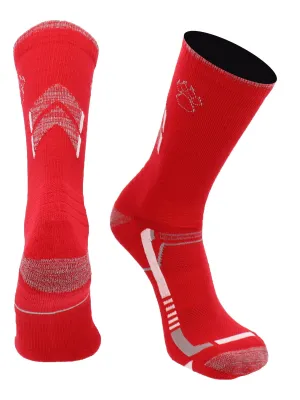 New Mexico Lobos Socks University of New Mexico Lobos Champion Crew Socks
