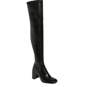NEW Open Edit Briar Black Over the Knee Boots #1350