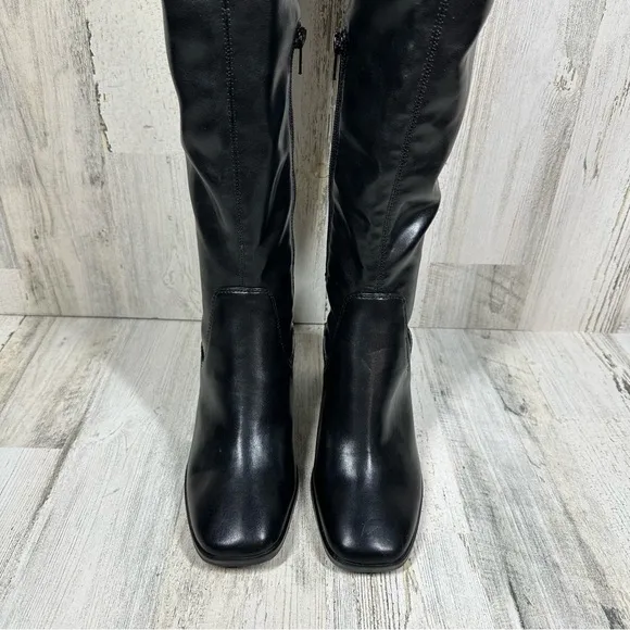 NEW Open Edit Briar Black Over the Knee Boots #1350