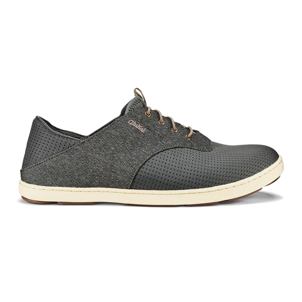 OluKai Men's Nohea Moku Sneakers - Charcoal Clay