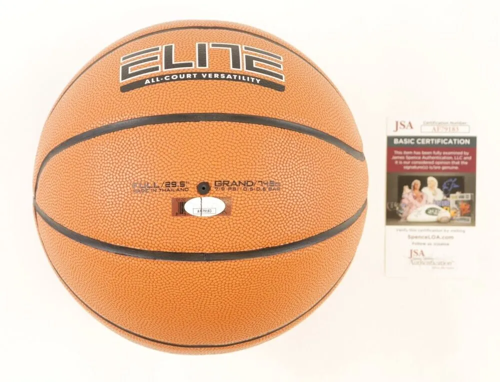 Paolo Banchero Signed Basketball (JSA COA) Orlando Magic 2022 #1 Overall NBA Pik