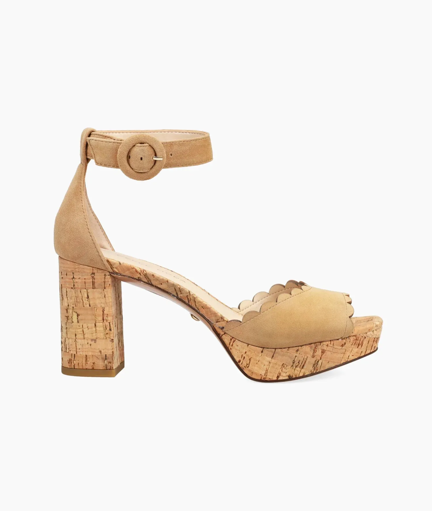 Pelle Moda - Aneko Platform Heeled Sandal - Latte