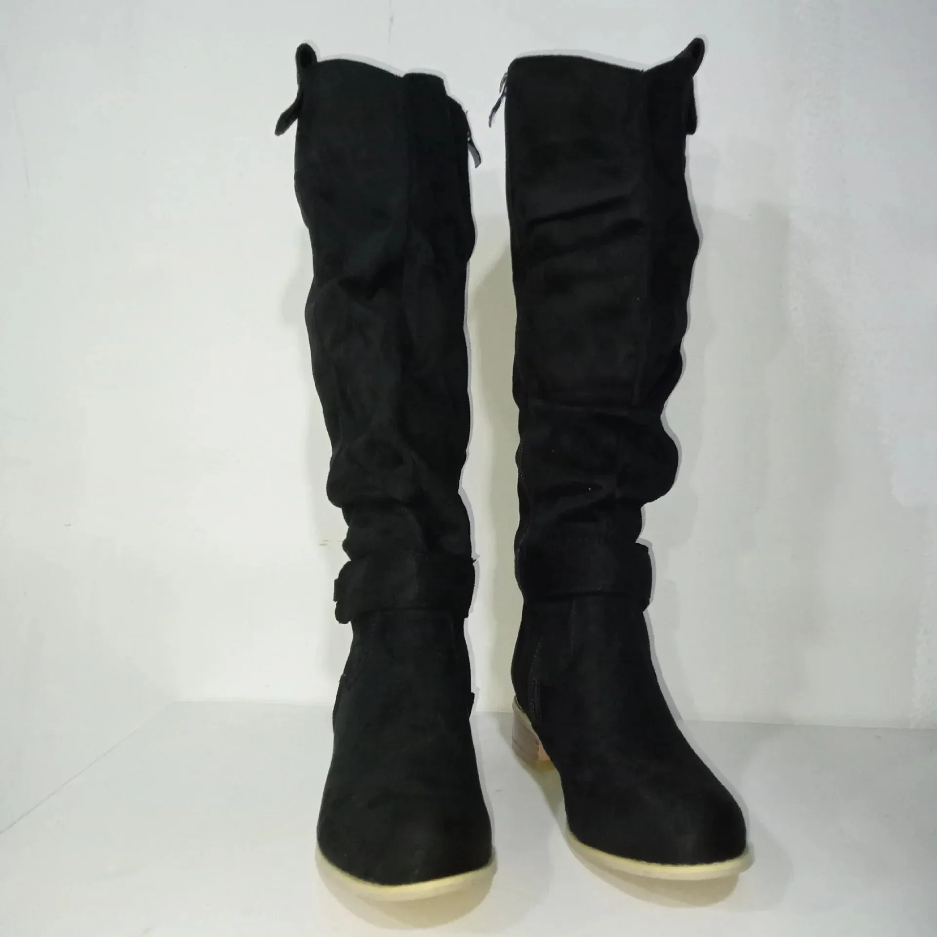 Phoebe | Retro High Knee Boots