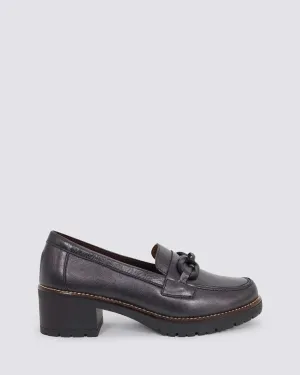 Pitillos 20025 Antracita Leather Loafer