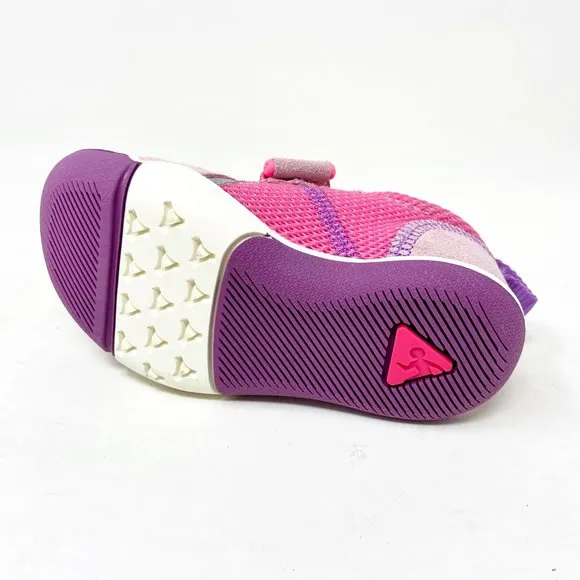 Plae TY Pink Dewberry Baby Toddler Laceless Sneakers 102022 651