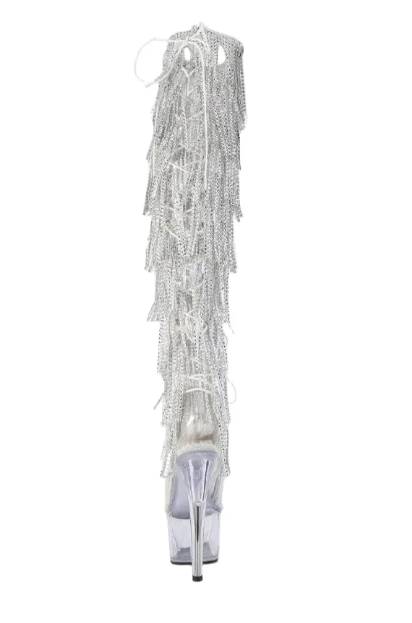 Pleaser ADORE-3019C-RSF Thigh Boot