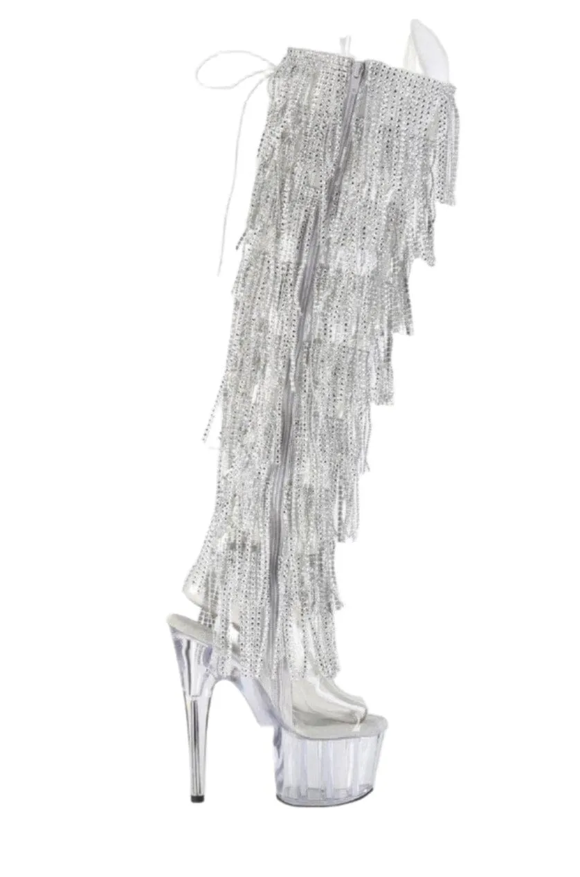 Pleaser ADORE-3019C-RSF Thigh Boot