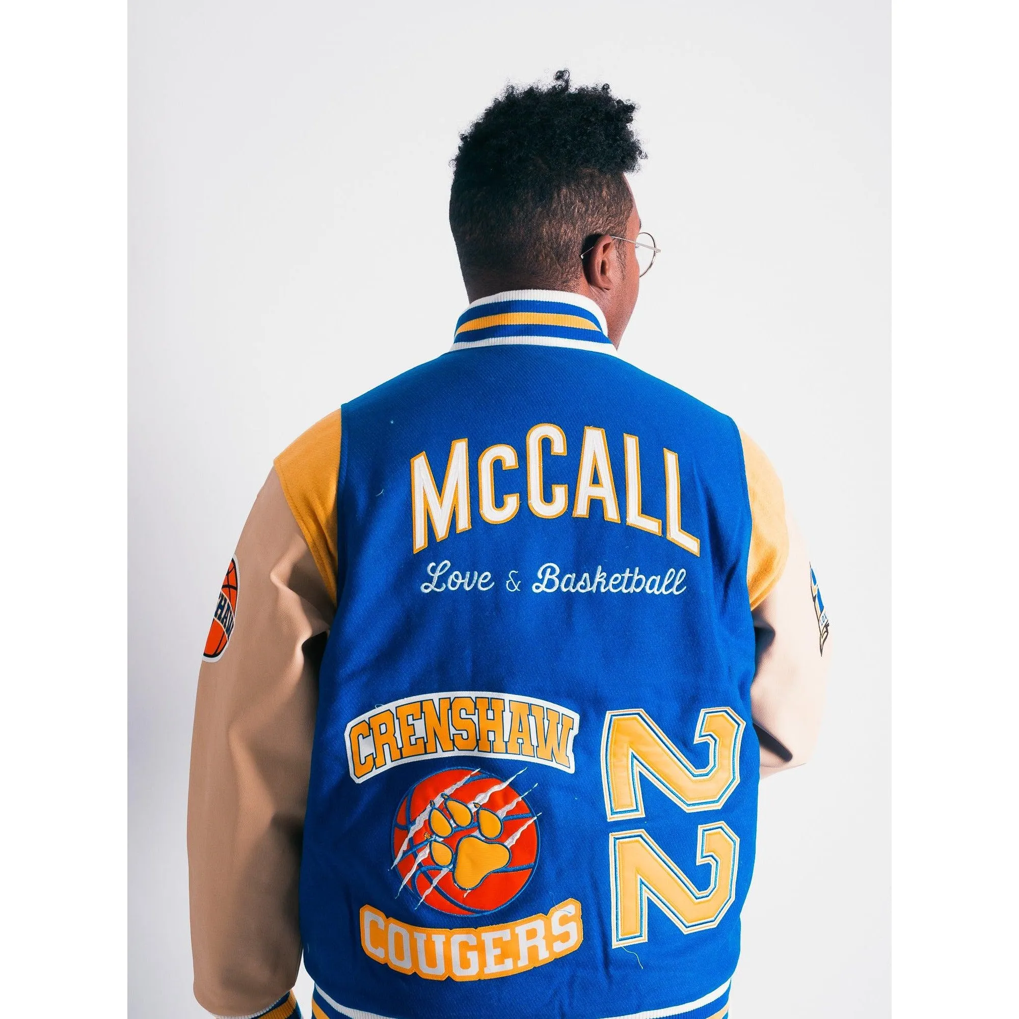 QUINCY MCCALL LOVE AND BASKETBALL VARSITY JACKET