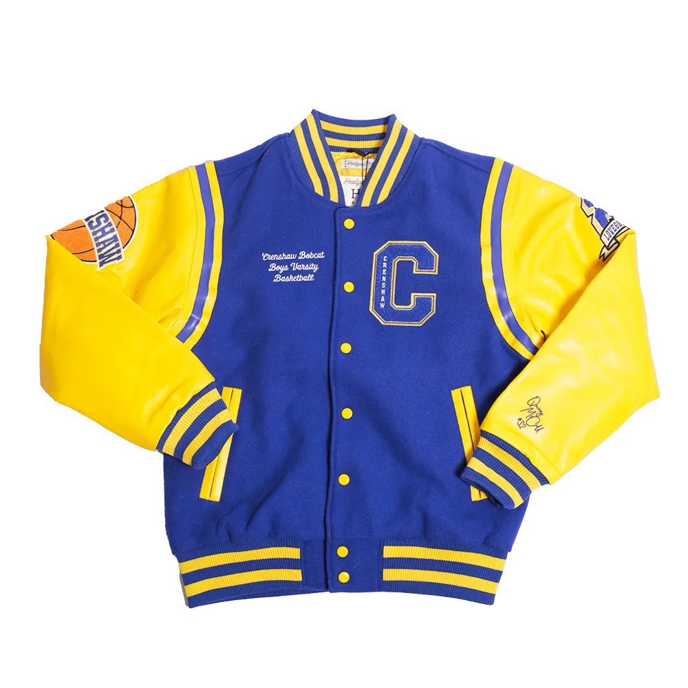 QUINCY MCCALL "22" LOVE AND BASKETBALL VARSITY JACKET