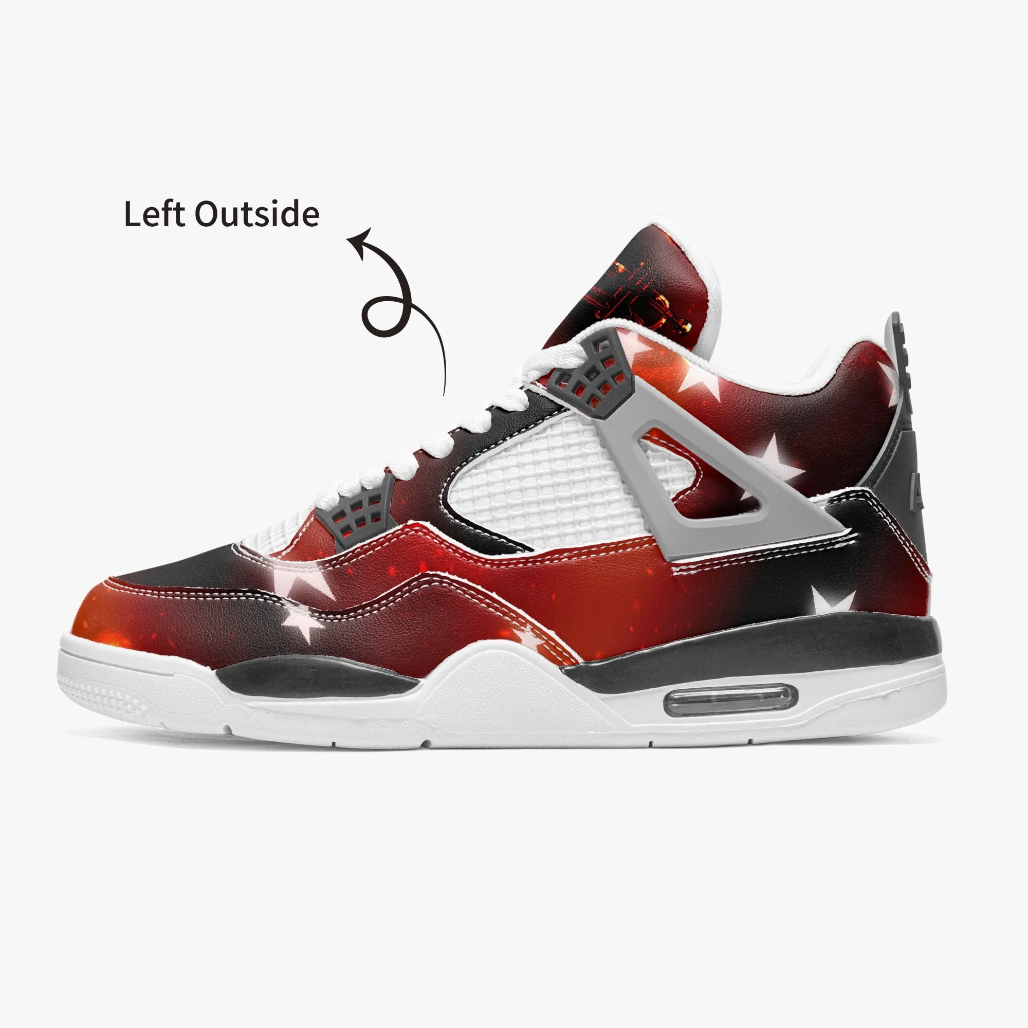 "Star Trumpet" Unisex Band Basketball Sneakers