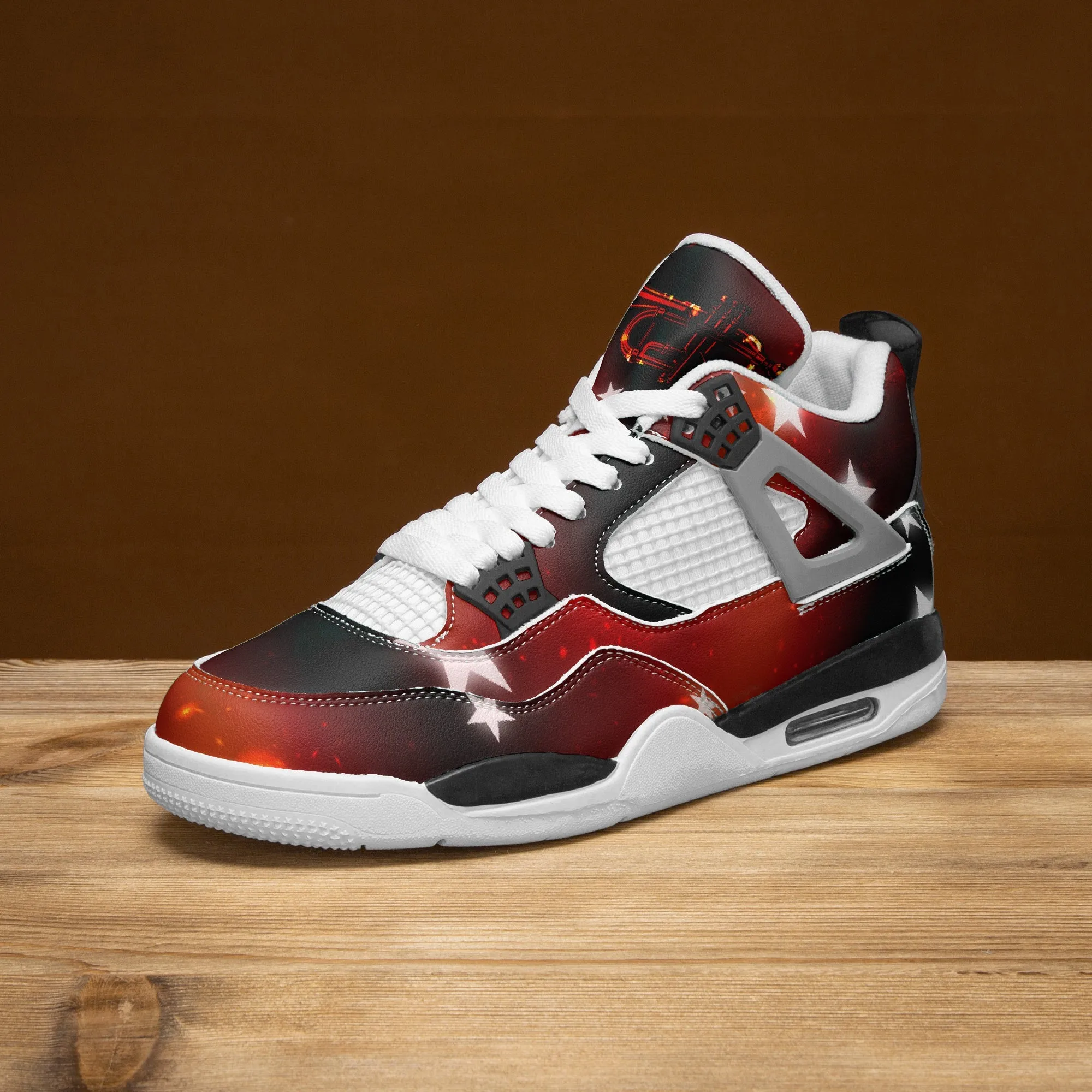 "Star Trumpet" Unisex Band Basketball Sneakers