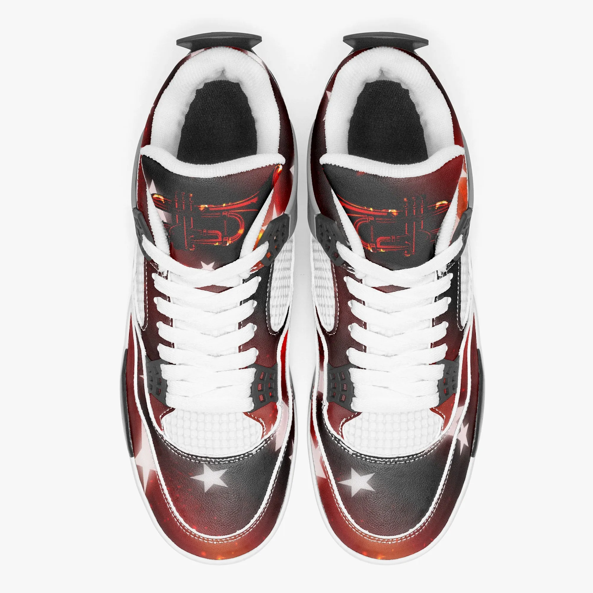 "Star Trumpet" Unisex Band Basketball Sneakers
