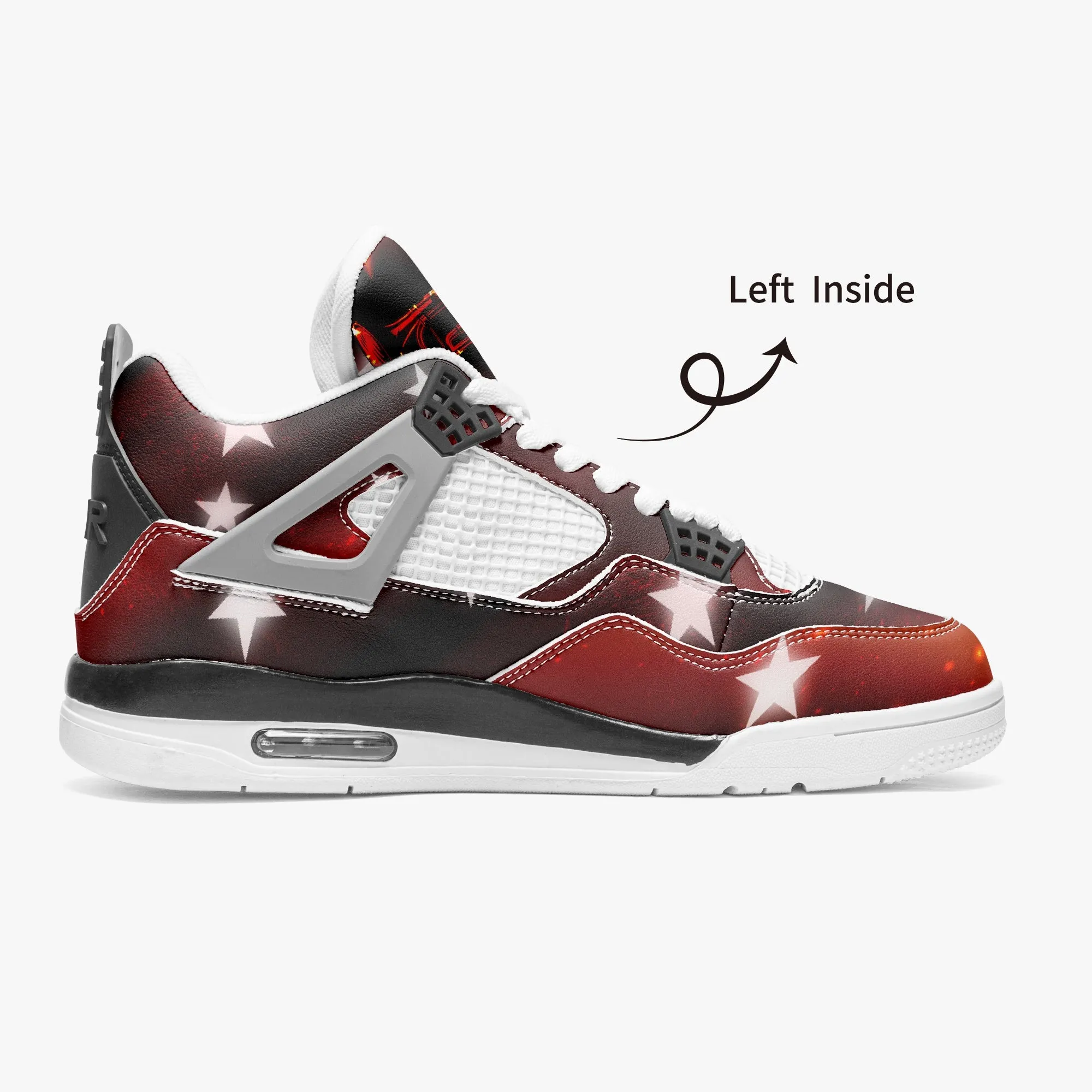 "Star Trumpet" Unisex Band Basketball Sneakers