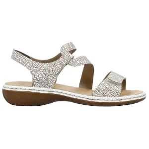 Rieker 659C7-81 (Gabi) Everest White Sandals