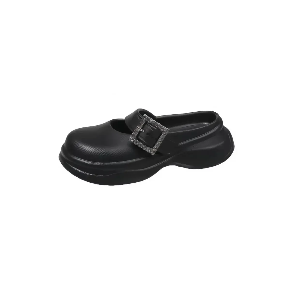 Round Toe Platform Sandals