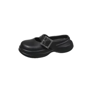 Round Toe Platform Sandals