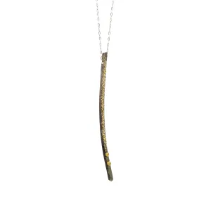 SALE! Recycled 18k Gold Slice Necklace by Kate Maller