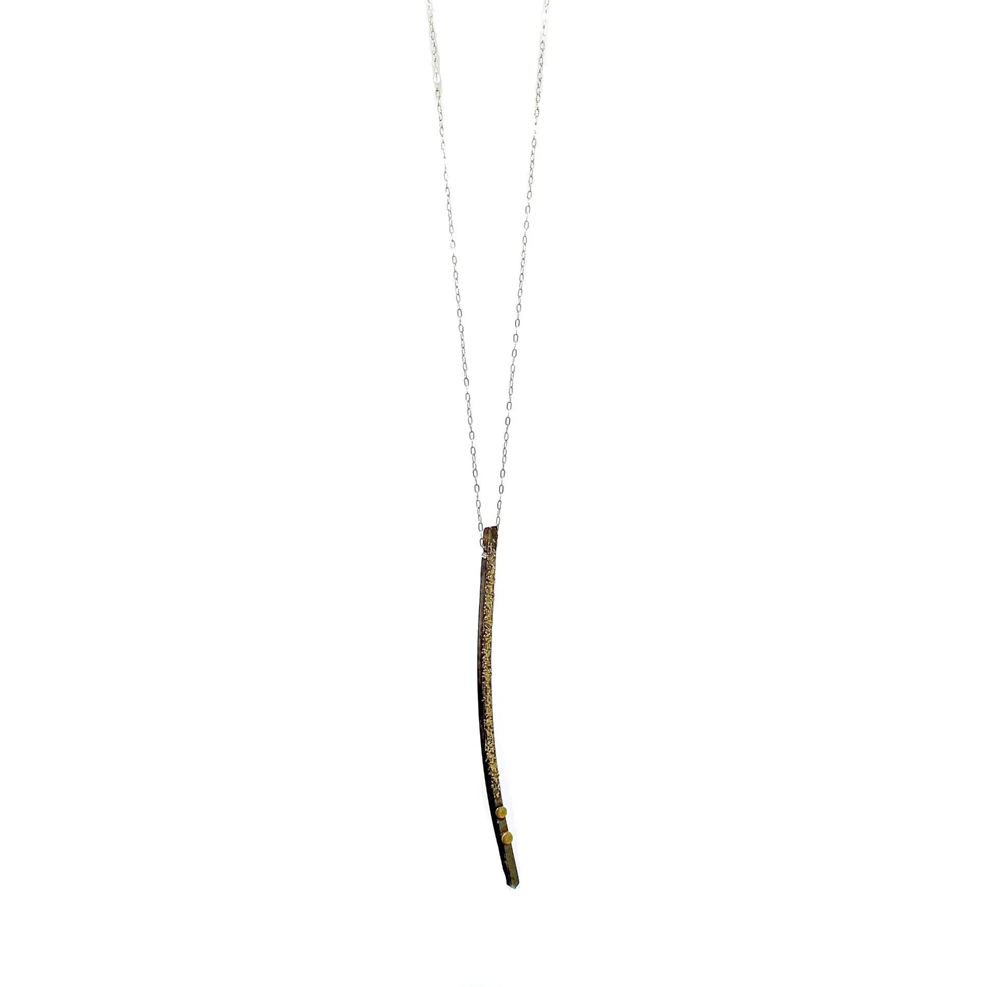 SALE! Recycled 18k Gold Slice Necklace by Kate Maller